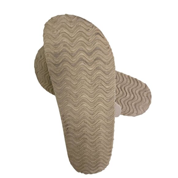 Cushionaire Hana Cork Footbed Clog Beige Corduroy Size 8M - Picture 8 of 10